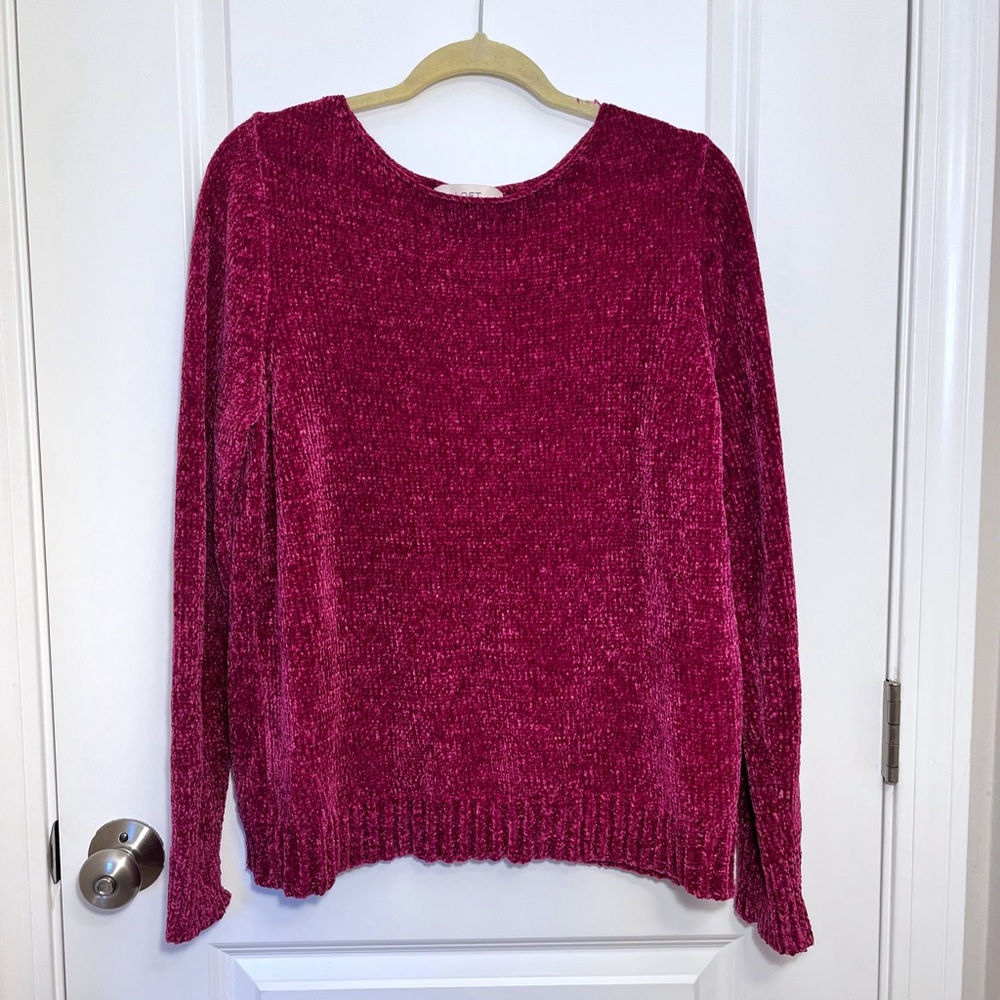 LOFT Chenille Sweater, XL